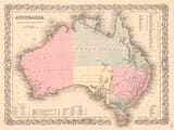 Old Map of Australia