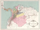 Old Map of Columbia
