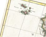 Detail from an Old Map of Cape Verde