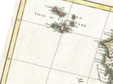 Detail from an Old Map of Cape Verde