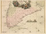Old Map of Chile