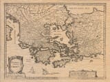 Old Map of Greece