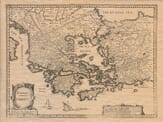 Old Map of Greece