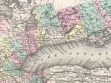 Old-Map-Canada-Detail Detail from old map of Canada