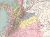 Detail from an Old Map of Columbia