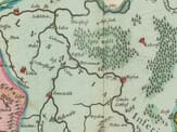 Old-Map-Saxony-detail Old Map Saxony detail
