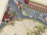 Detail from old World map