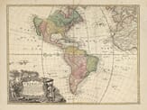 Americae Mappa Generalis by Homann