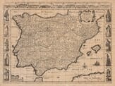 Old Map of Spain