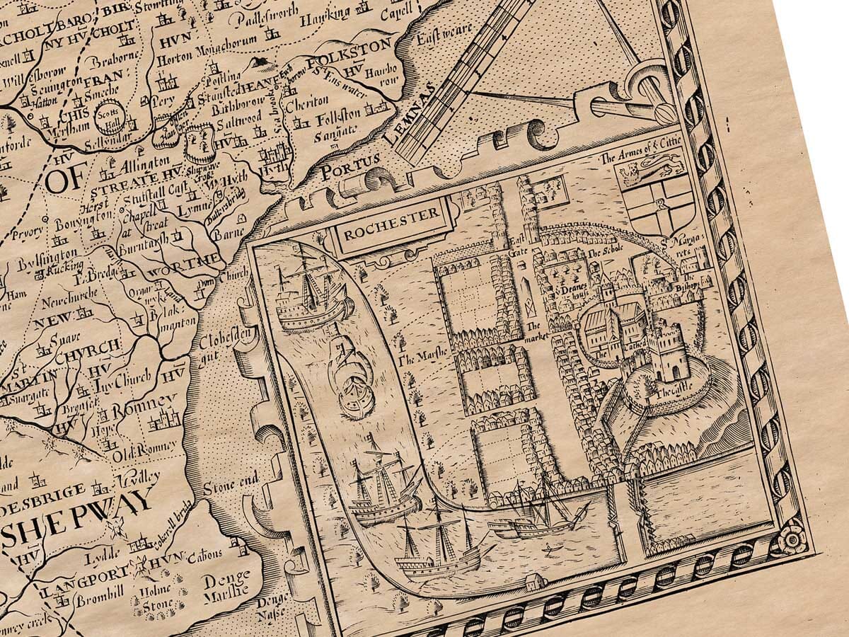 Old Town Plan of Rochester