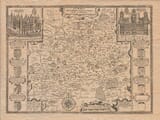 Old Map of Surrey