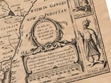 Persia Detail from an old map of Persia