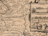 Russia Detail from an old map of Russia