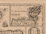 Scotland Detail from an old map of Scotland