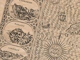 Wales Detail from an old map of Wales