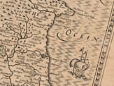 Yorkshire Detail from an old map of Yorkshire