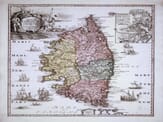 Old Map of Corsica