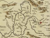 Detail from an old map of the Peloponnese