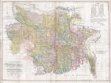 Old Map of Bangaladesh