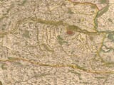 Detail from an old map of Austria