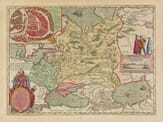 Old Map of Russia