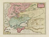 Old Map of Crimea