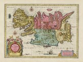 Old Map of iceland
