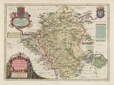 Old Map of Western Poland