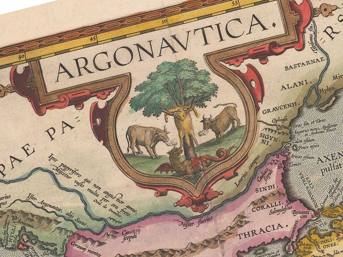 Detail from Argonautic Empire Map