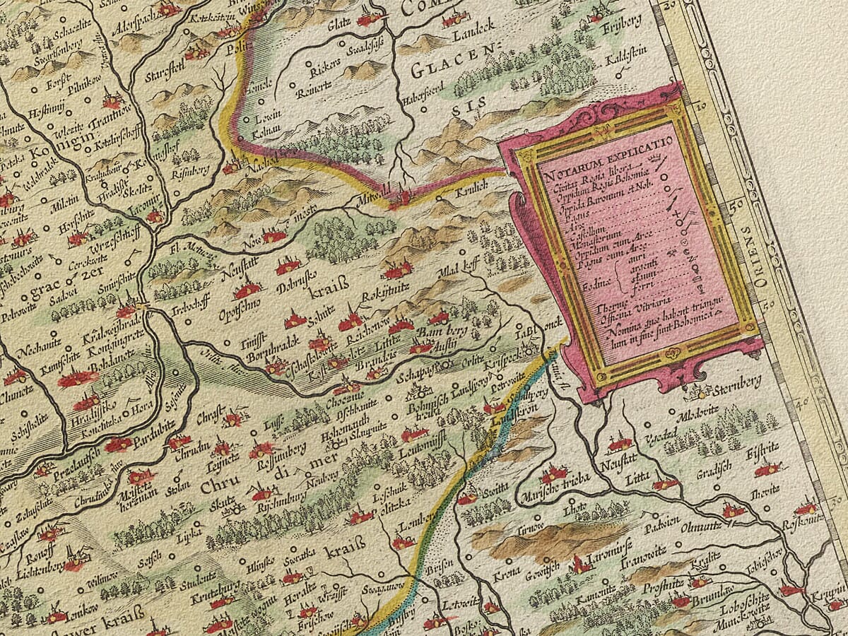 old-map-bohemia-detail