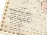 Detail from an old map of Delhi