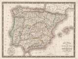 Old Map of Andorra