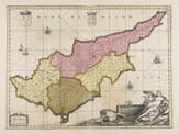 Old Map of Cyprus