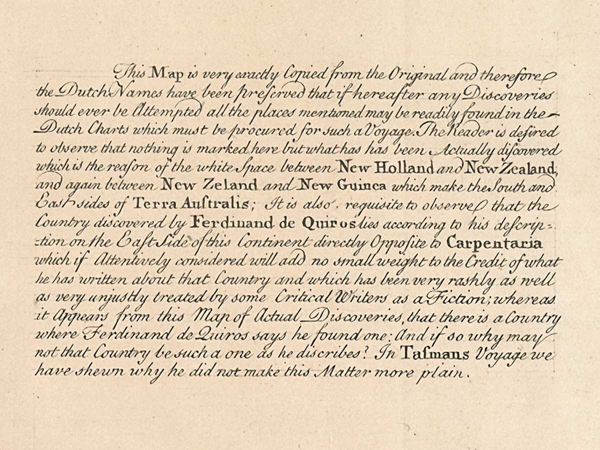 Ancient Australia Map Detail