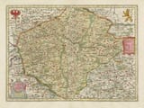 Old Map of Bohemia