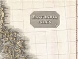 Title detail from John Pinkerton’s 1818 map of the East India Isles