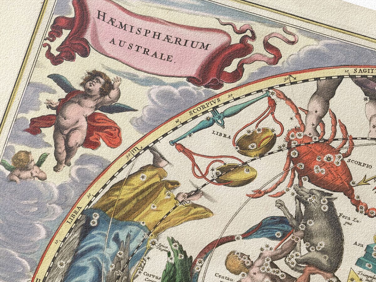 Old Star Map 27 Detail 1