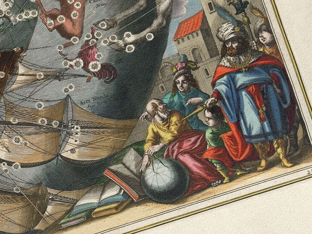 Old Star Map 28 Detail 2