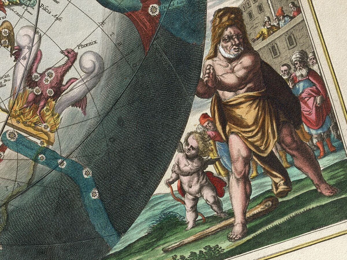 Old Star Map 29 Detail 2