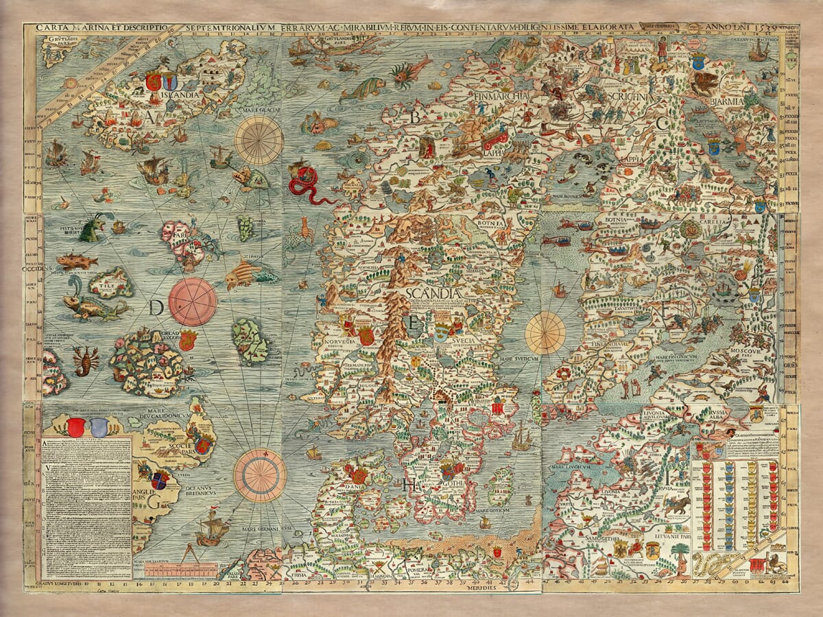 Sea Monsters Map