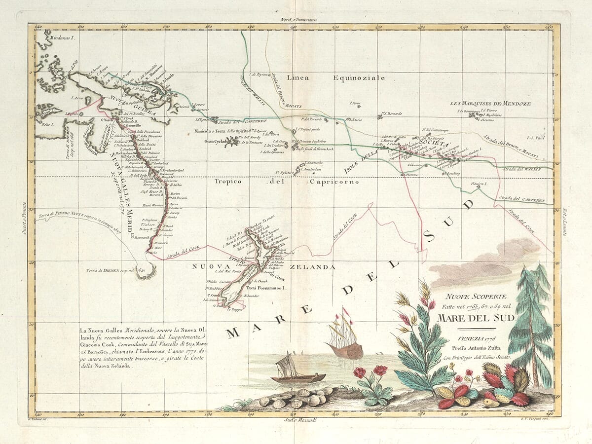 Captain Cook Discoveries