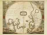 The North Pole Old Map
