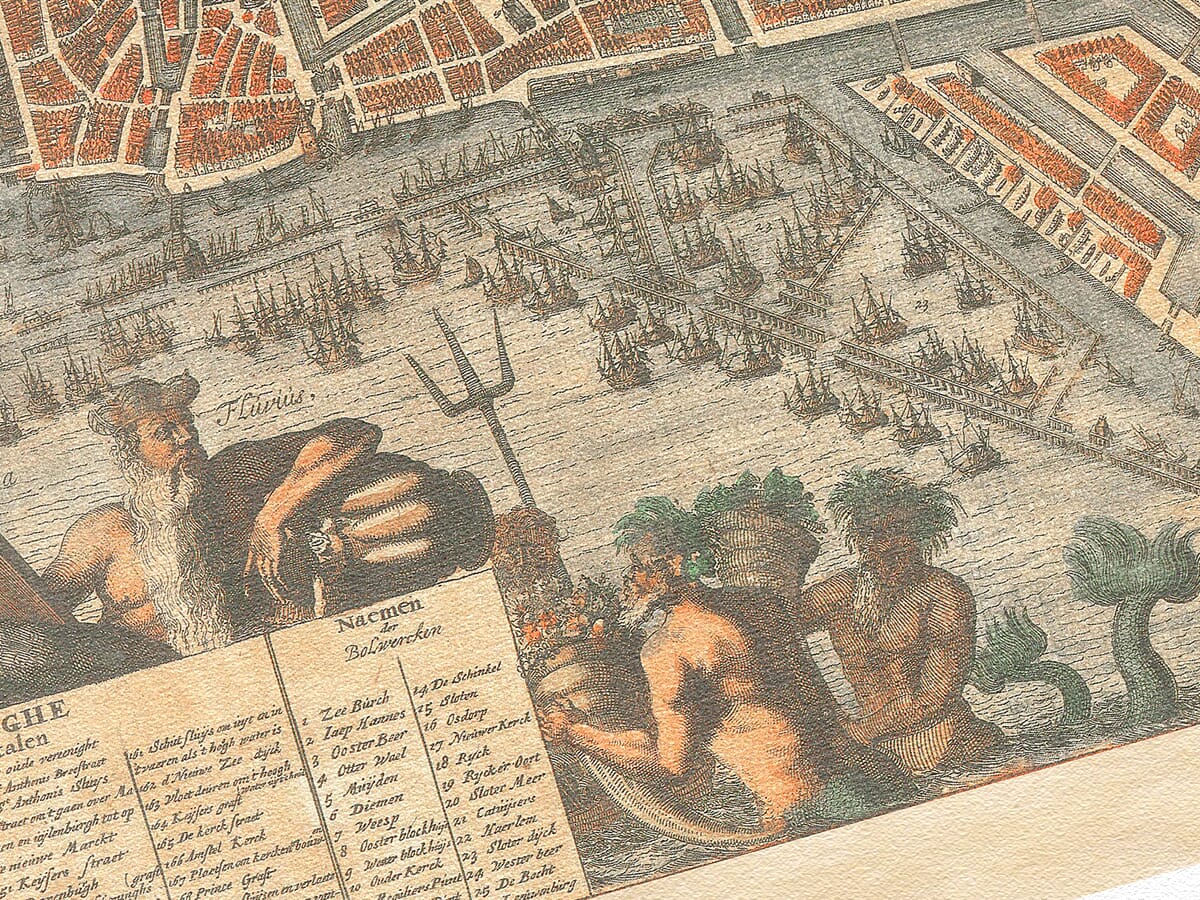 Amsterdam Map 1692 detail 2