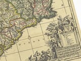 Antique Map Ireland Detail
