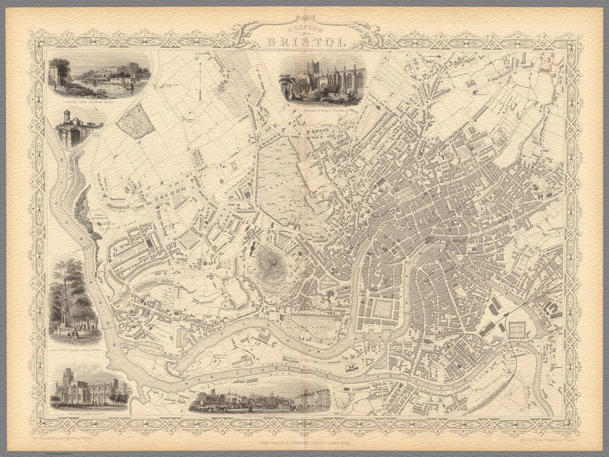 Bristol Tallis Map