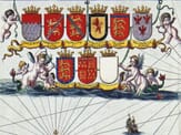 Cornubia Map detail-1 Missing Coat of Arms on old map