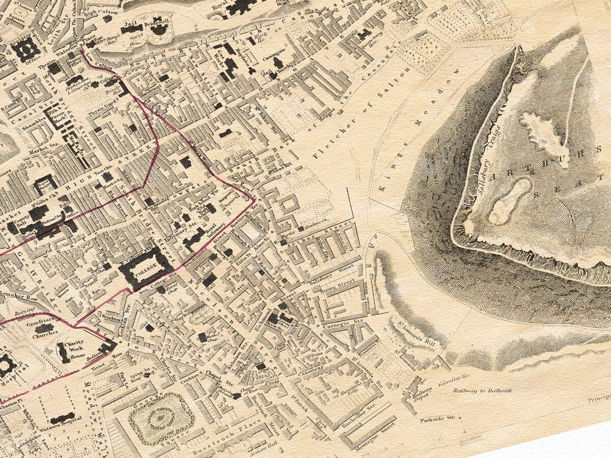Edinburgh Town Plan