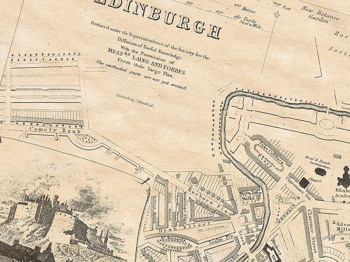 Edinburgh Town Plan