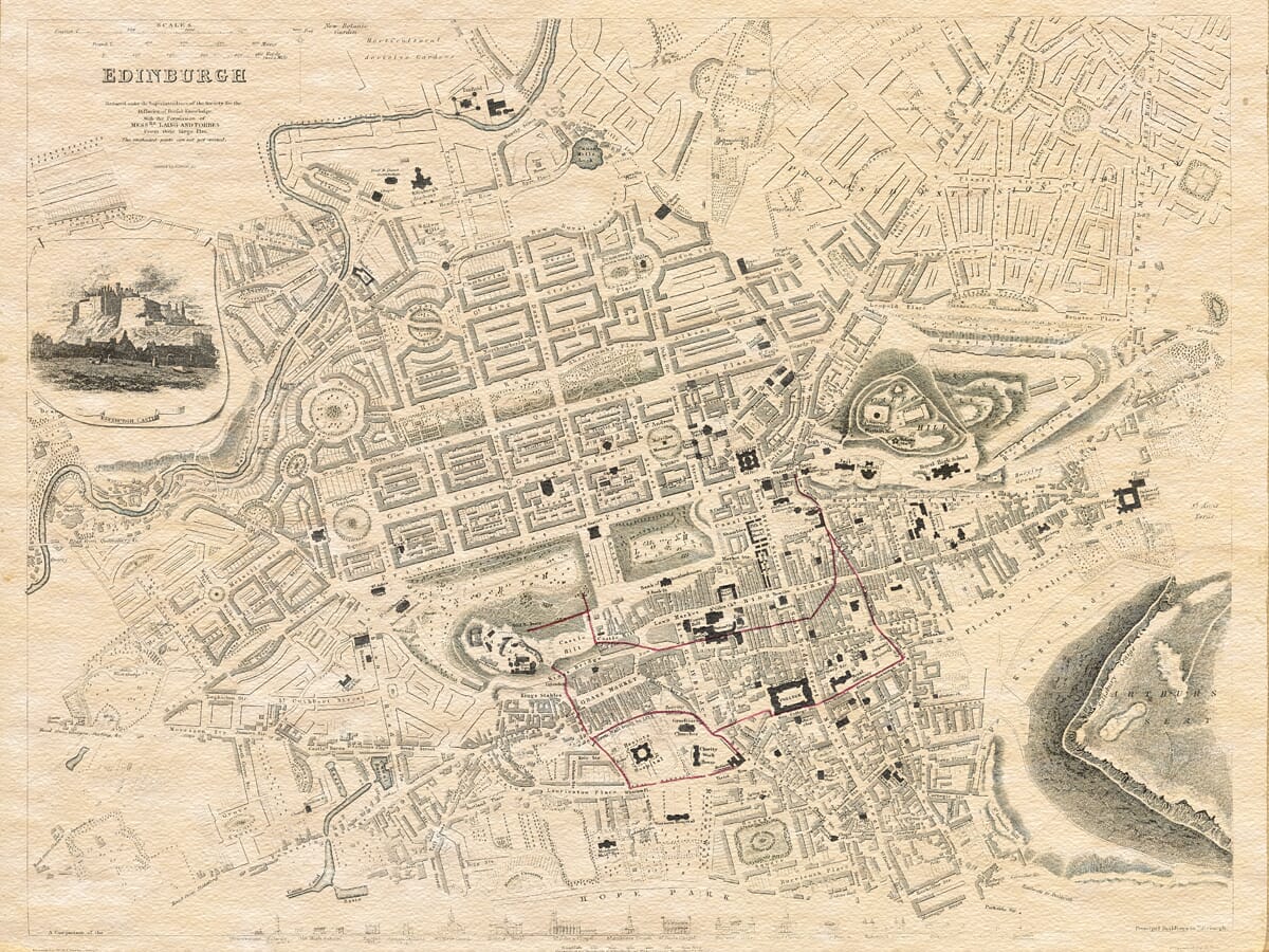Edinburgh Town Plan