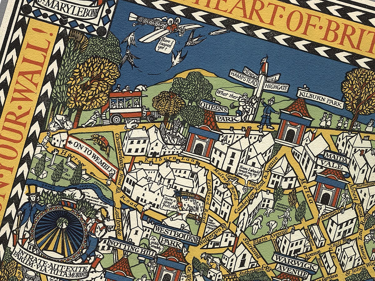 London Pictorial Map